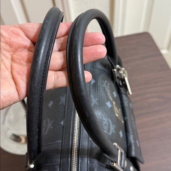 MCM Speedy Bag in Black Monogram - Picture 3 of 10